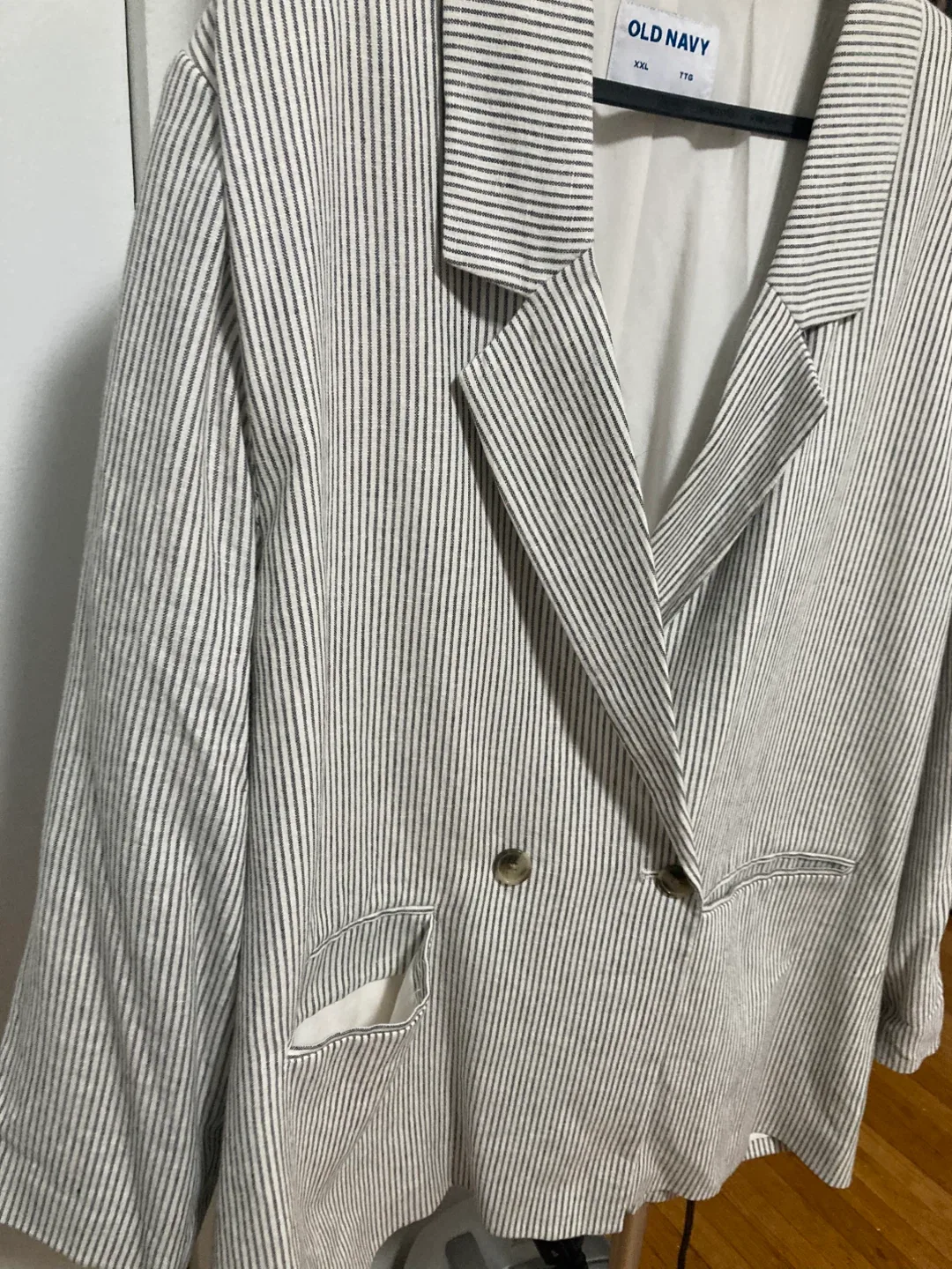 Lightweight Boyfriend blazer oversized image indicator(4)