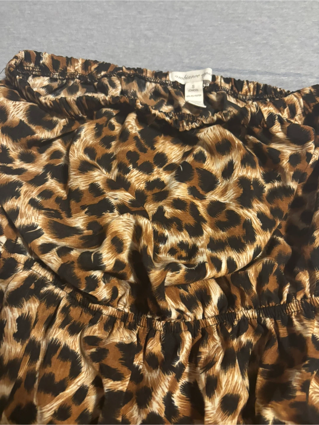 Ambiance Leopard Print Dress - Size S - photo 2