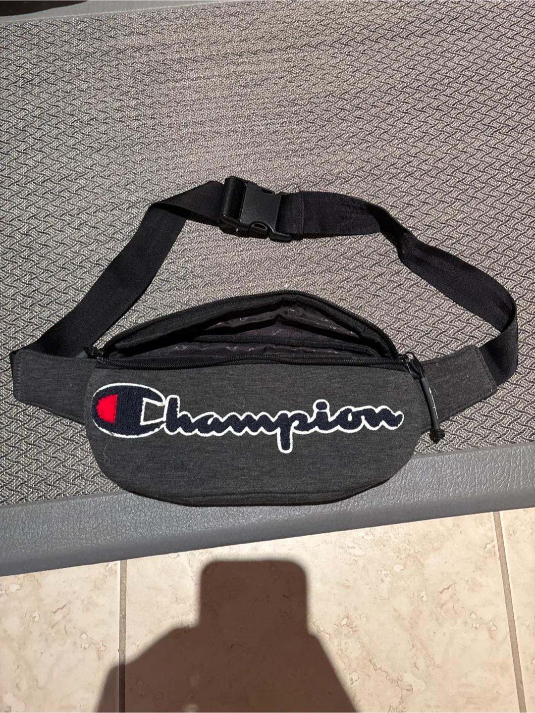 Champion Grey Fanny Pack