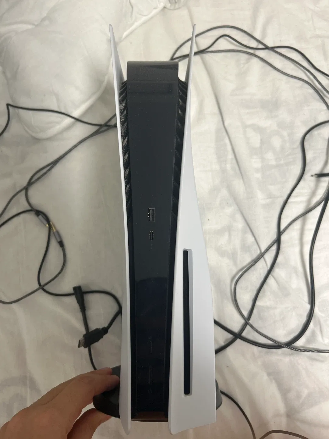 PlayStation 5 Console with 2 Controllers/games image indicator(3)