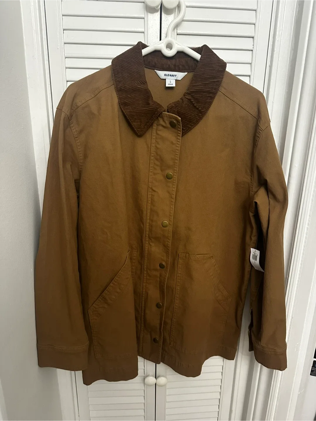 New Canvas Brown Jacket - Size L
