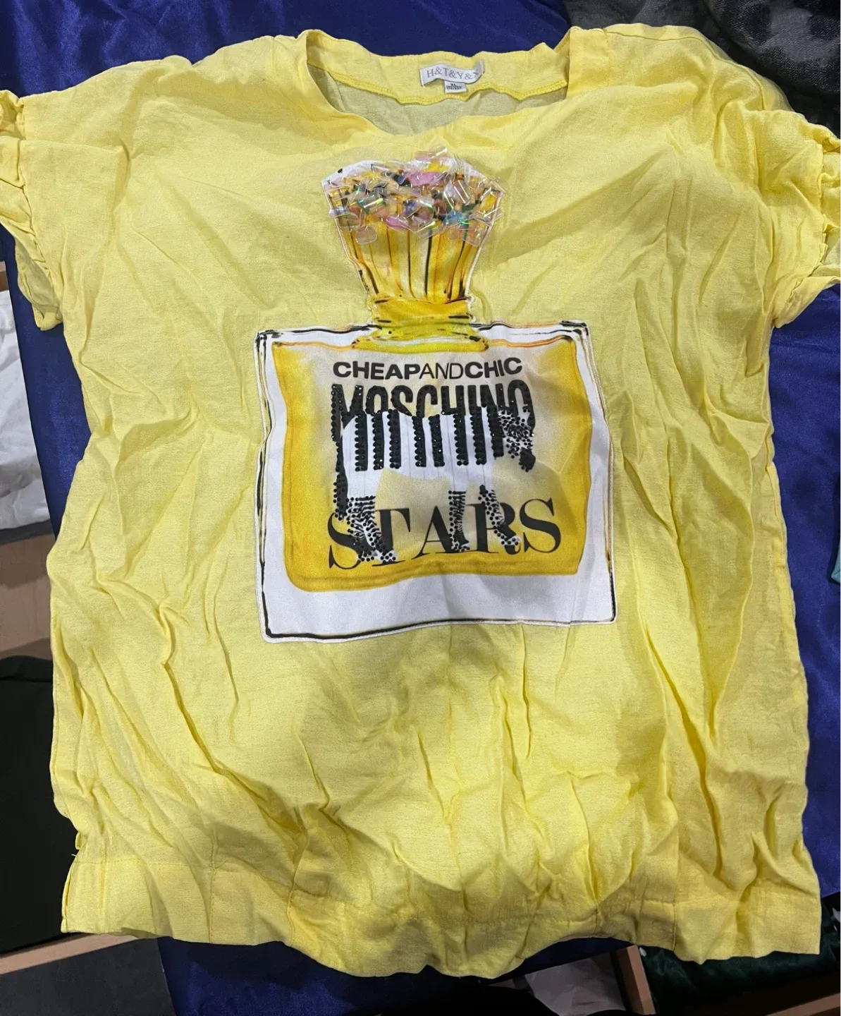 Moschino Cheap and Chic Yellow T-Shirt