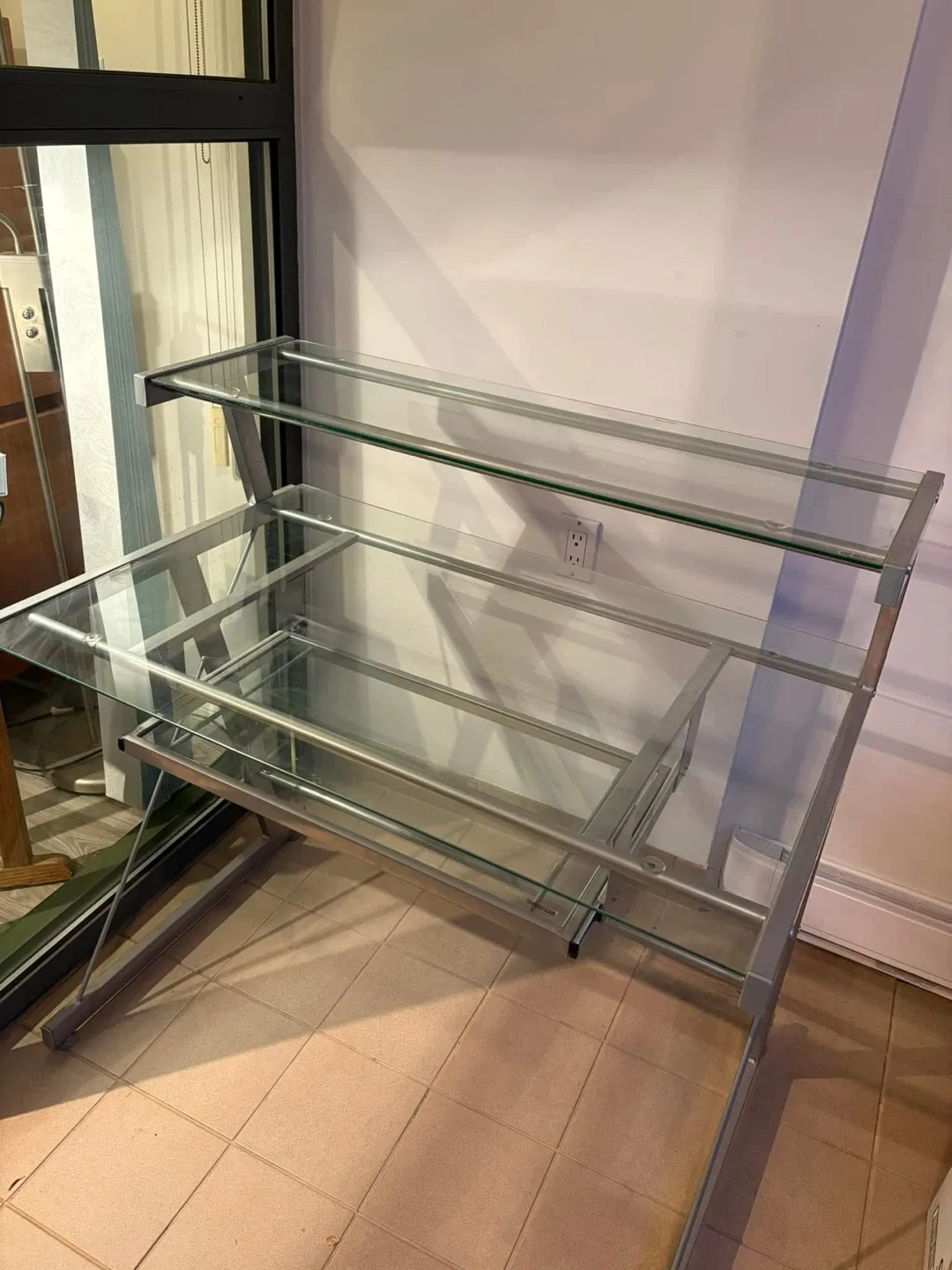 Glass Computer Desk image indicator(2)