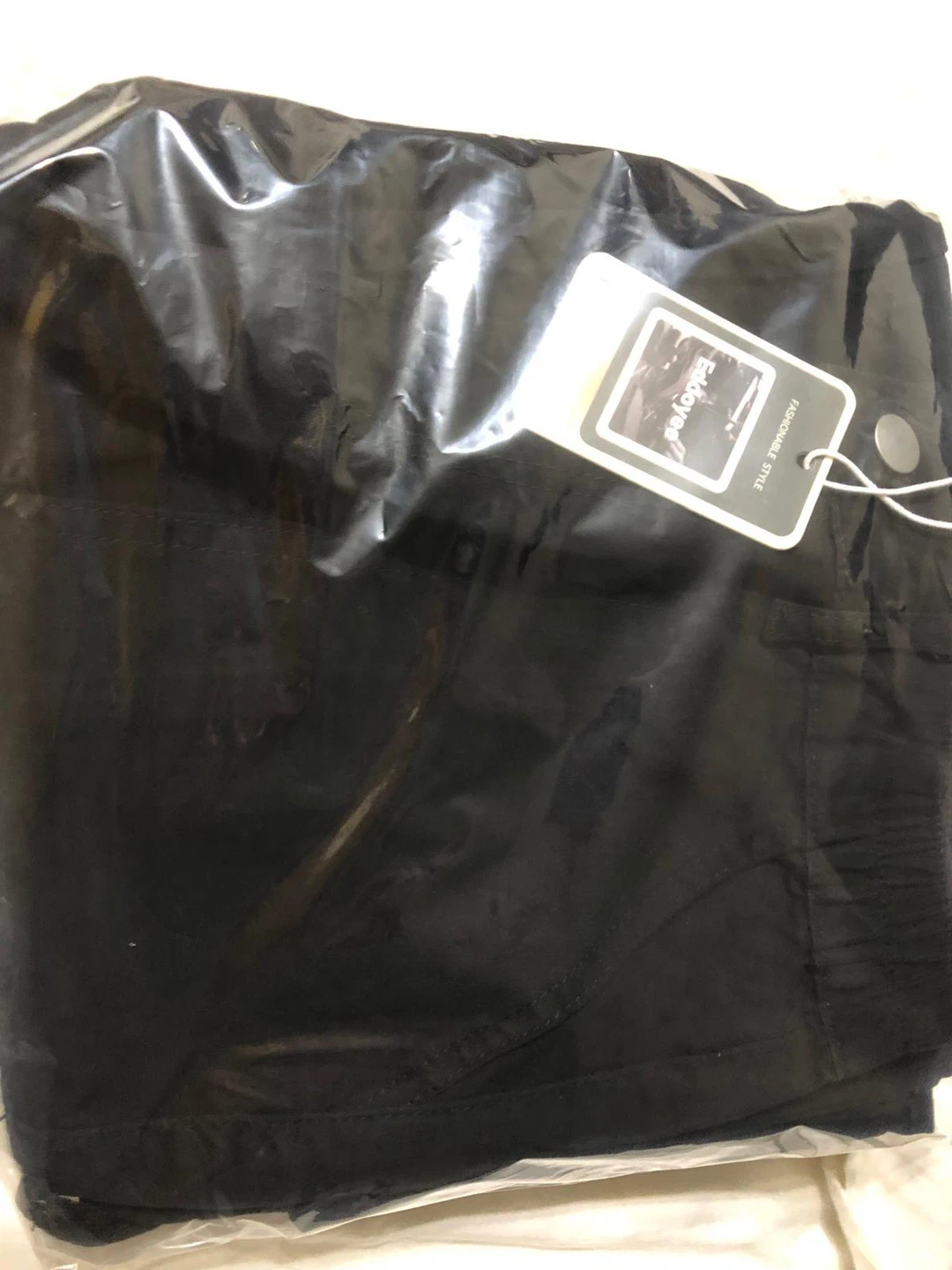 New Women Eddoyee Black Cargo 💯 %  Cotton Pant small size  - New - photo 3