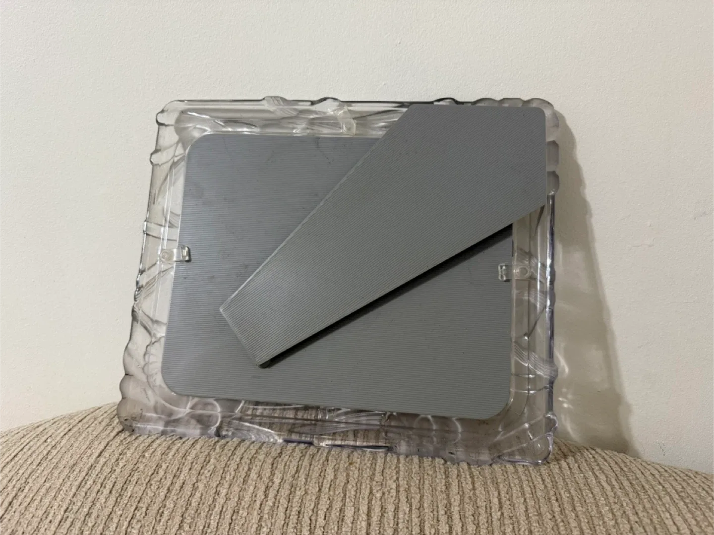 Heavy Cut Crystal Picture Frame with Metal Back | Elegant Floral image indicator(2)