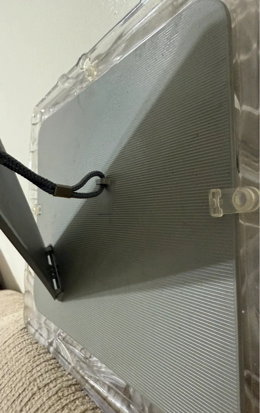 Heavy Cut Crystal Picture Frame with Metal Back | Elegant Floral image indicator(3)