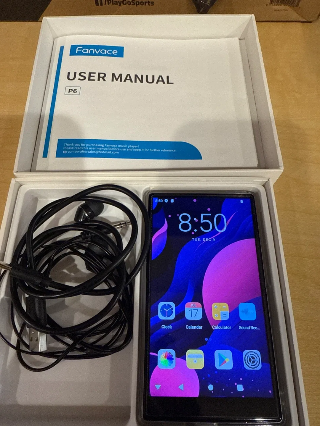 Fanvace Android MP3 Player - Bluetooth & WiFi image indicator(3)