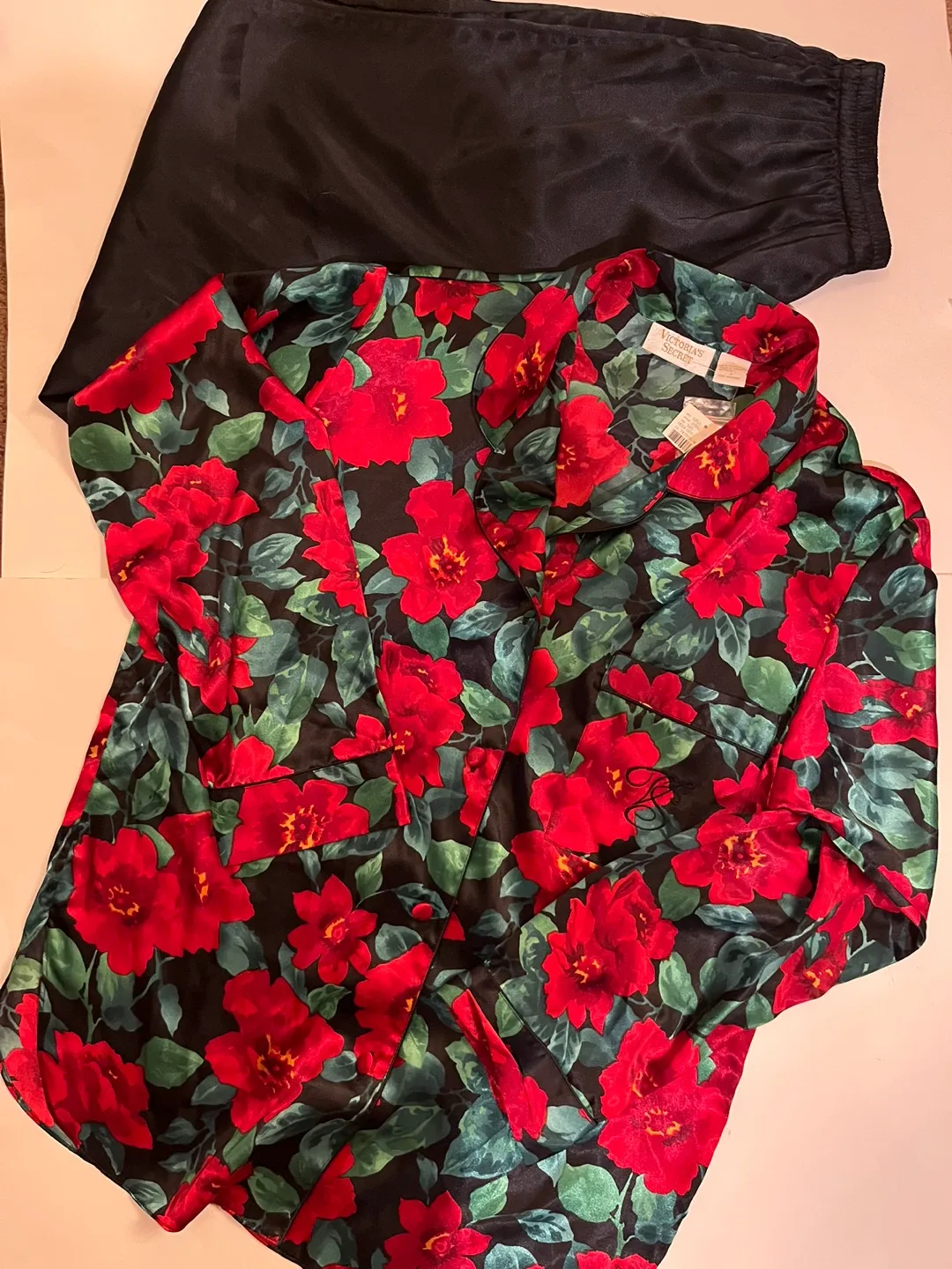 Victoria's Secret Floral Pajama Set