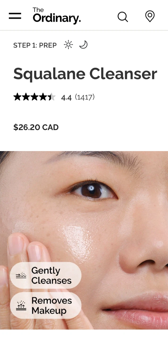 The Ordinary Squalane Cleanser - 150ml - photo 4