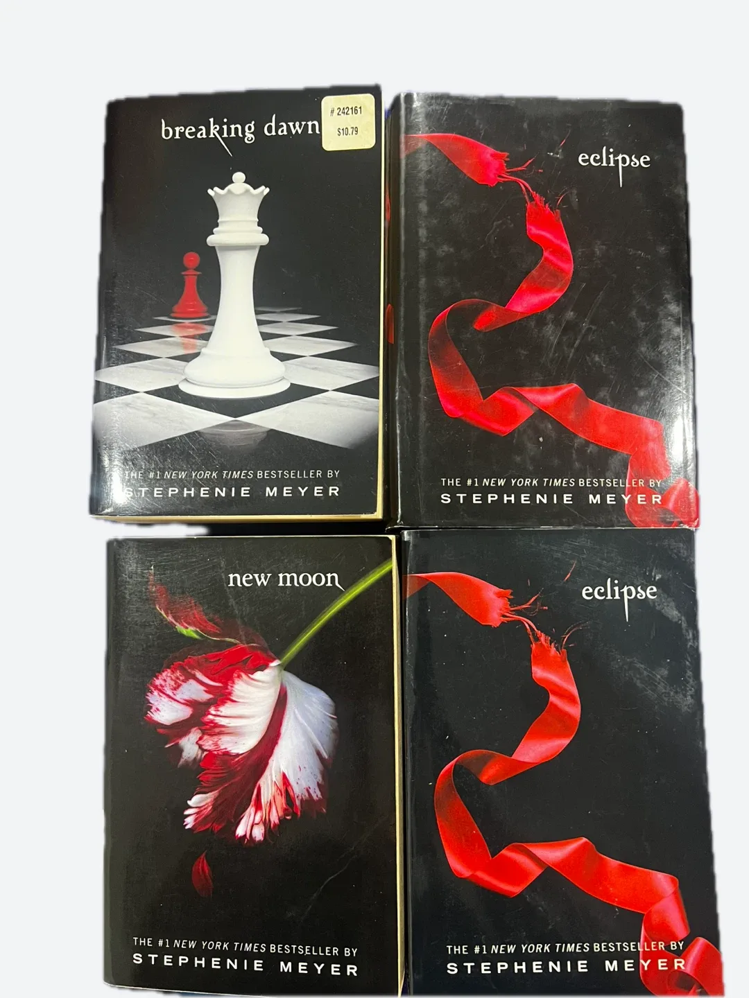 Twilight Series Books: Breaking Dawn, Eclipse, New Moon