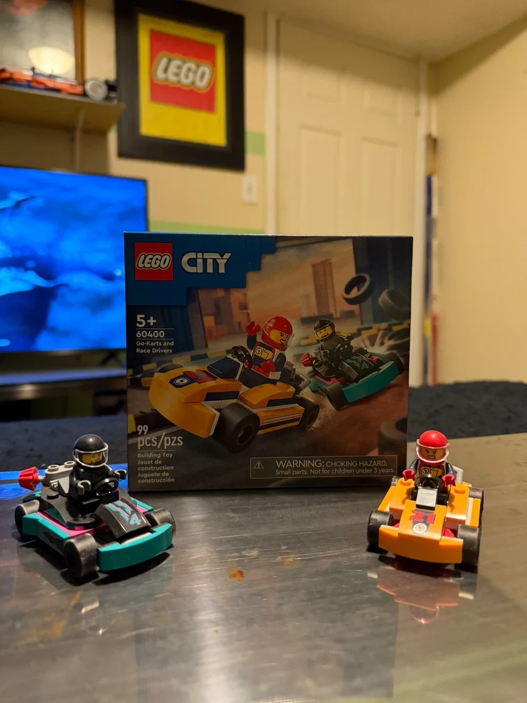 LEGO City 60400 Go-Karts and Race Drivers - New!