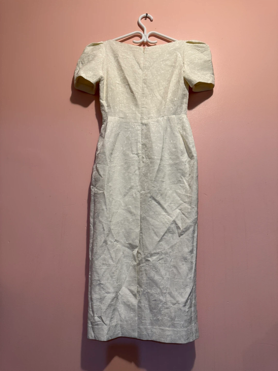 Cream Dress(6475621363)message - photo 2