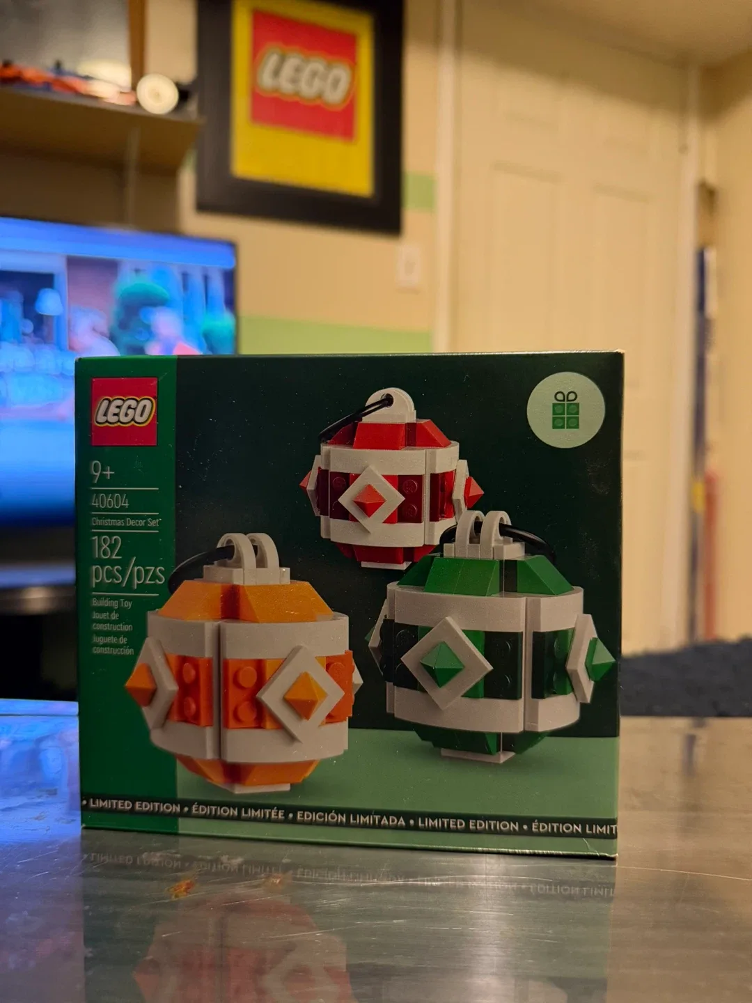 LEGO 40604 Christmas Ornaments Decor Set - New