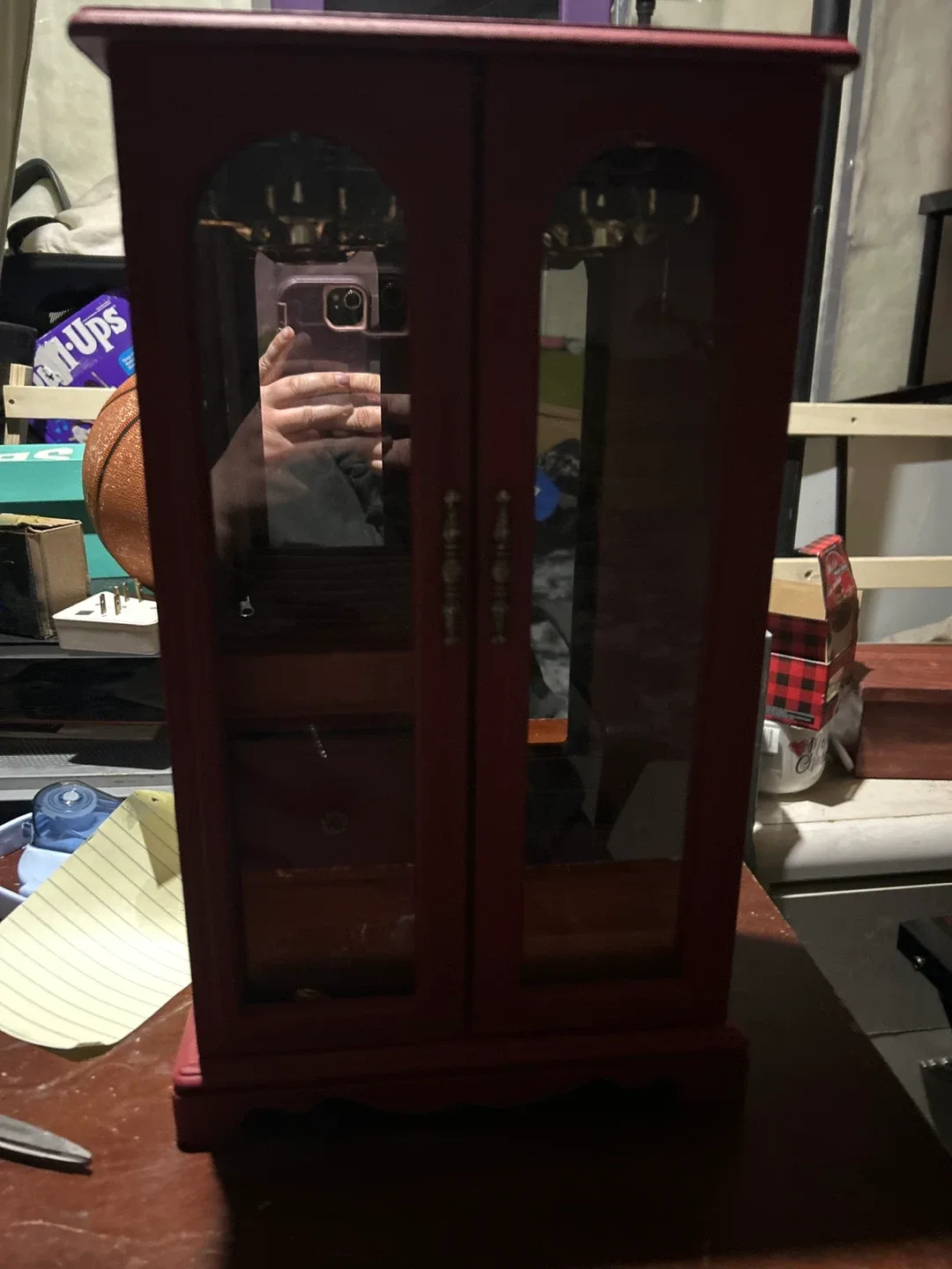 Vintage Wooden Jewellery Cabinet image indicator(4)