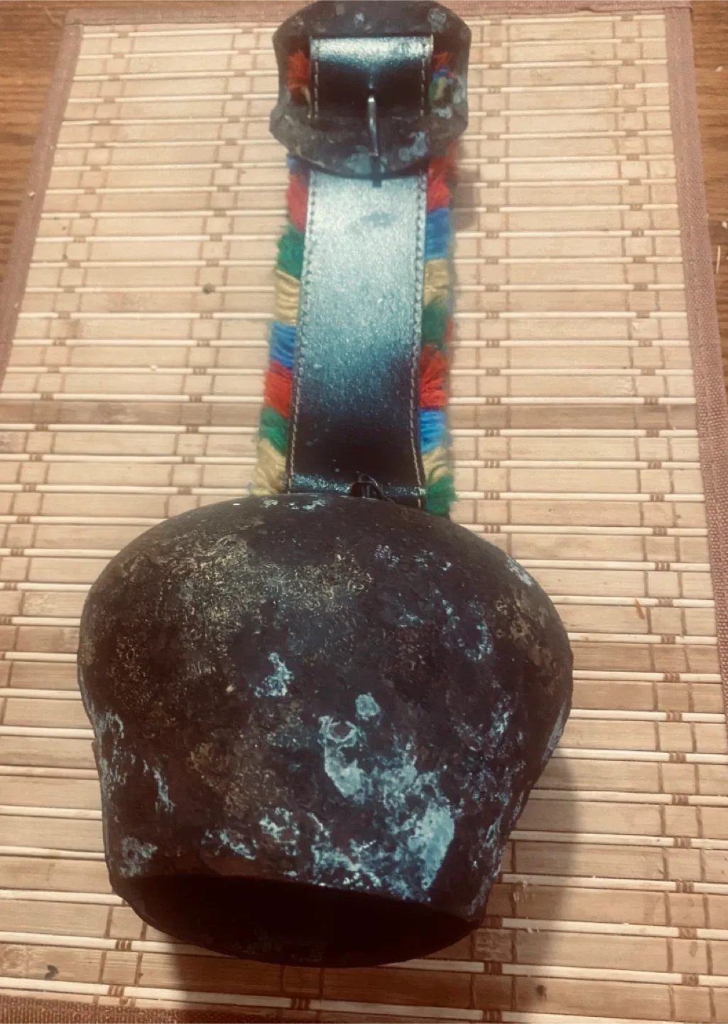 Swiss Cow Bell with Leather Strap