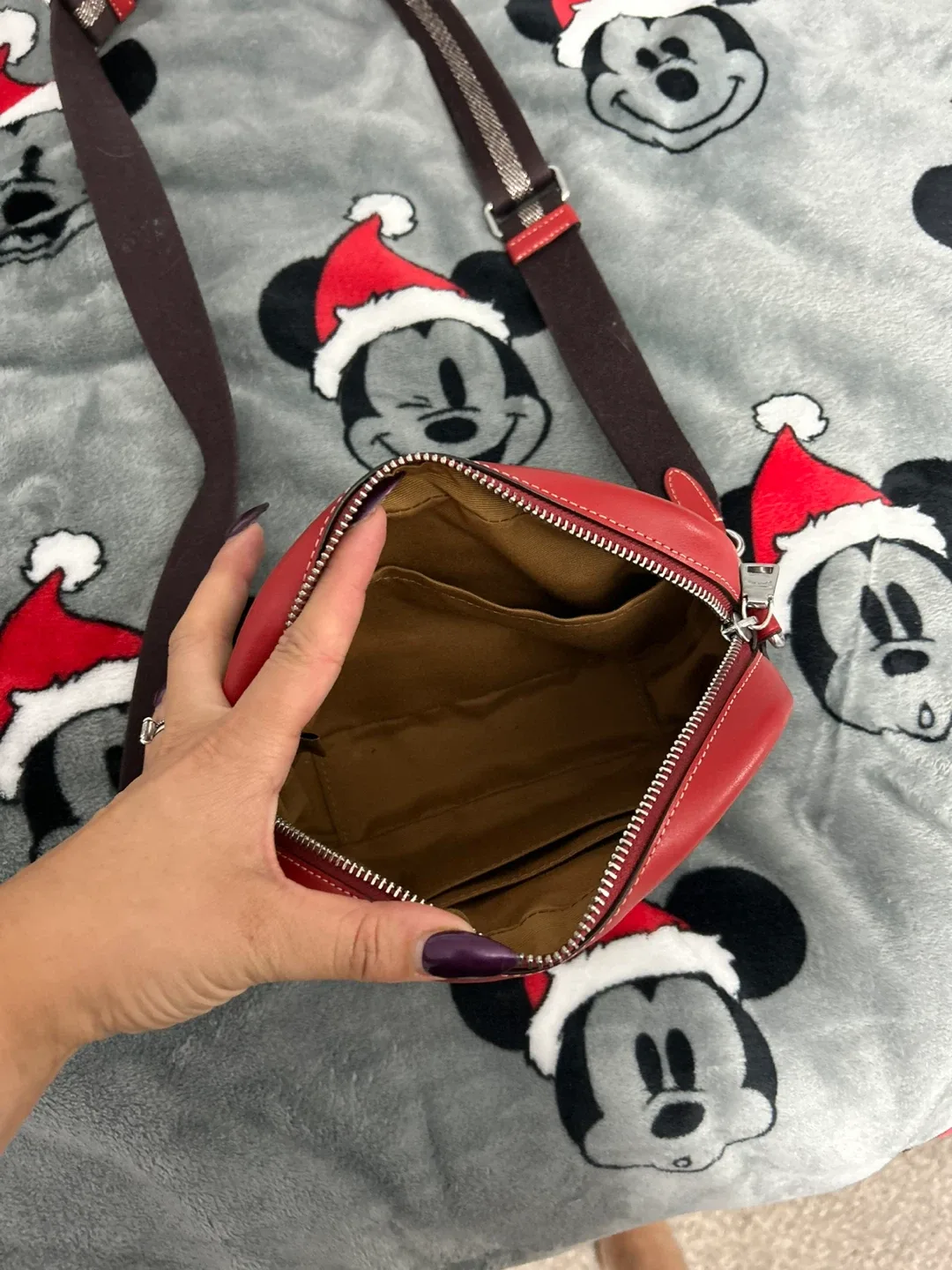 Coach Strawberry Print Camera Bag image indicator(2)