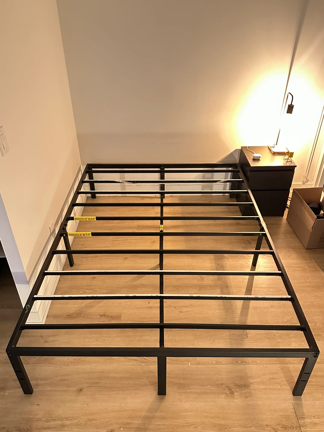 Full size metal bed frame