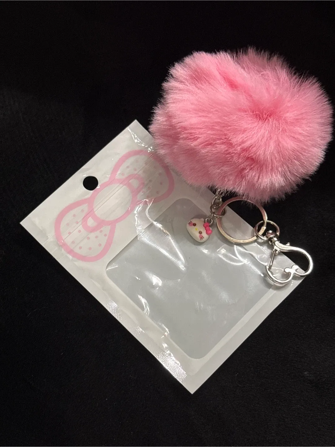 Sanrio Character Fluffy Keychains image indicator(2)