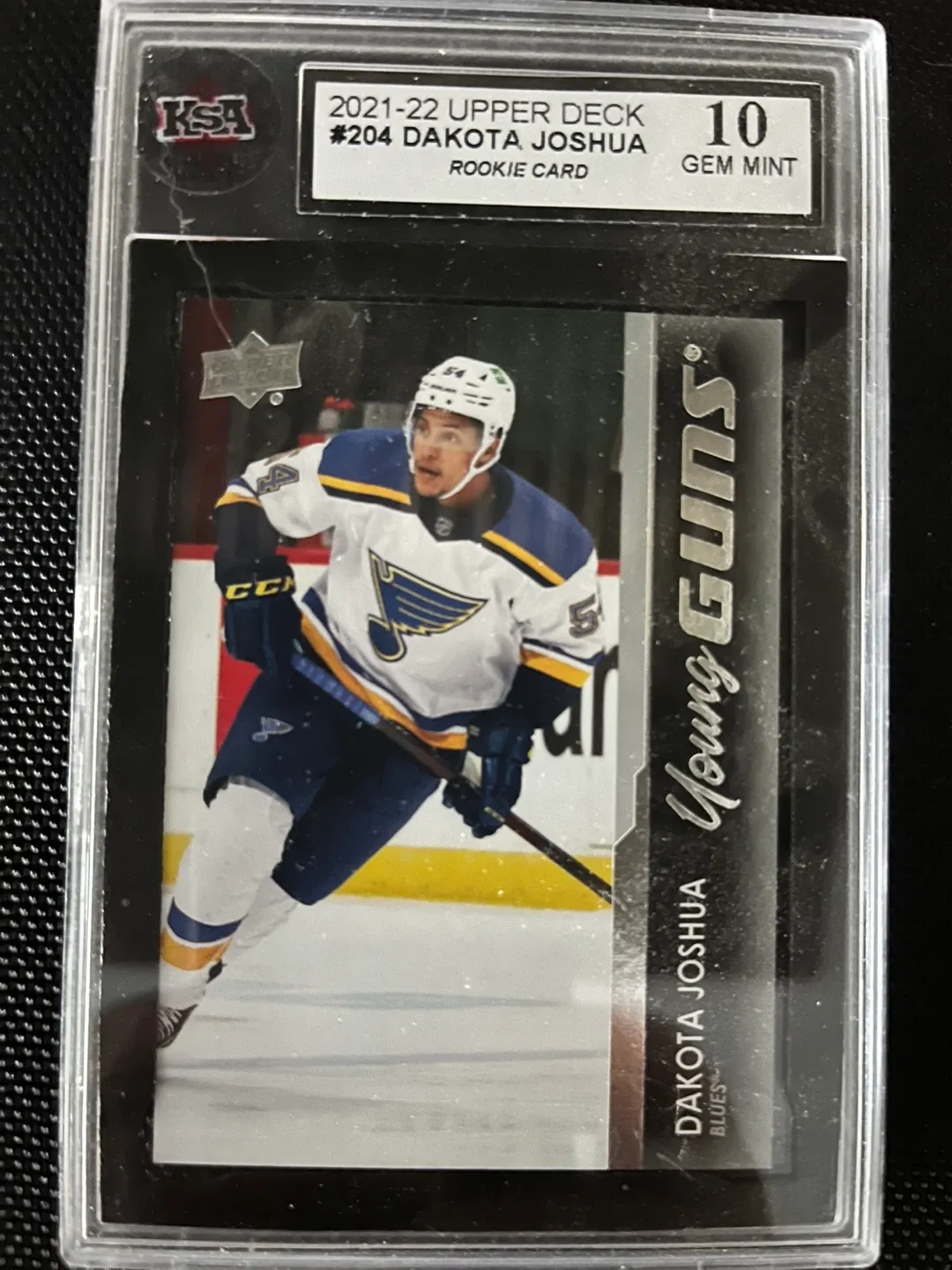 2021-22 Upper Deck Dakota Joshua Rookie Card - Gem Mint