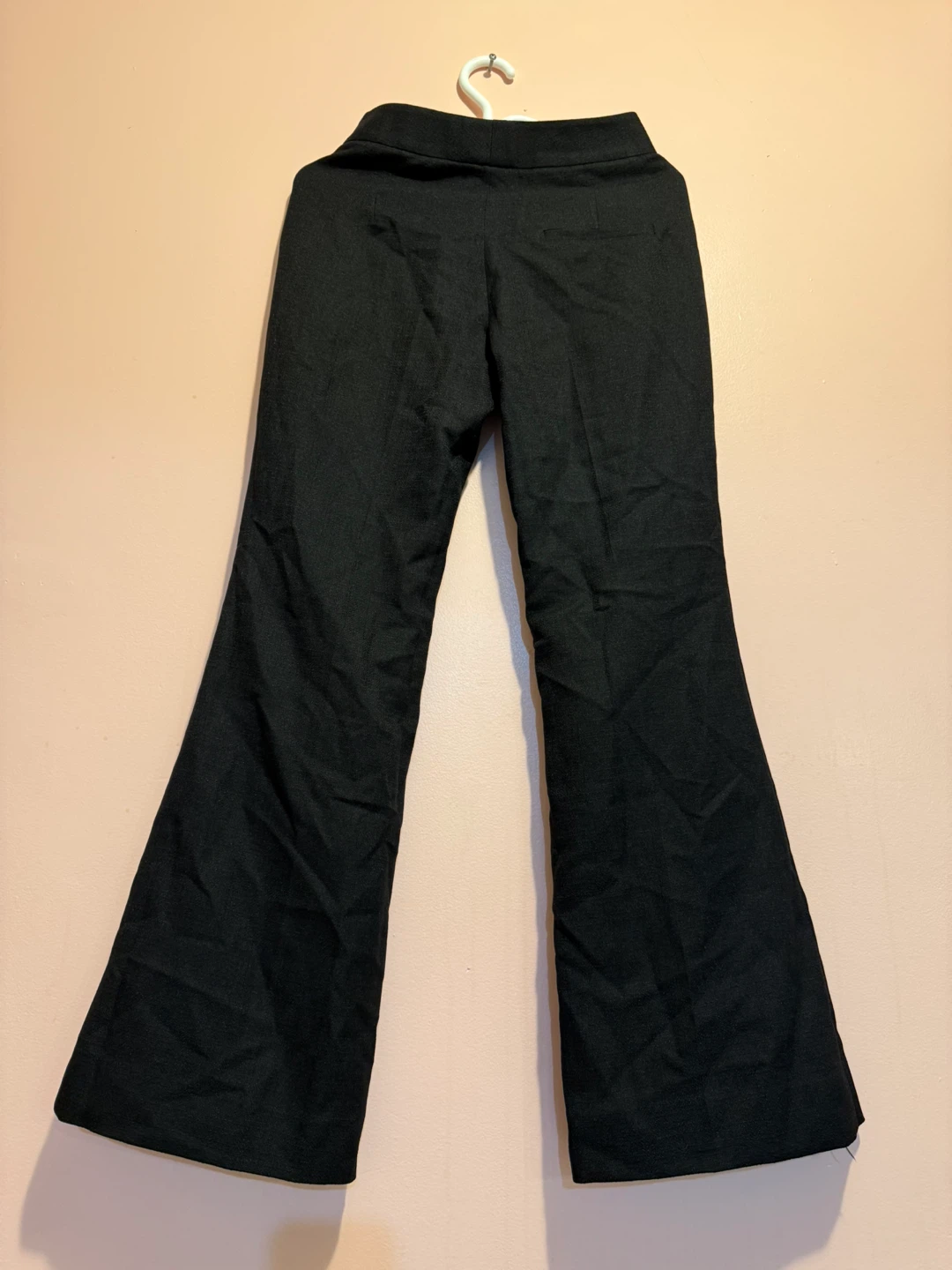 Black Flare Leg Pants.Length 100cm(6475621363)message - photo 2