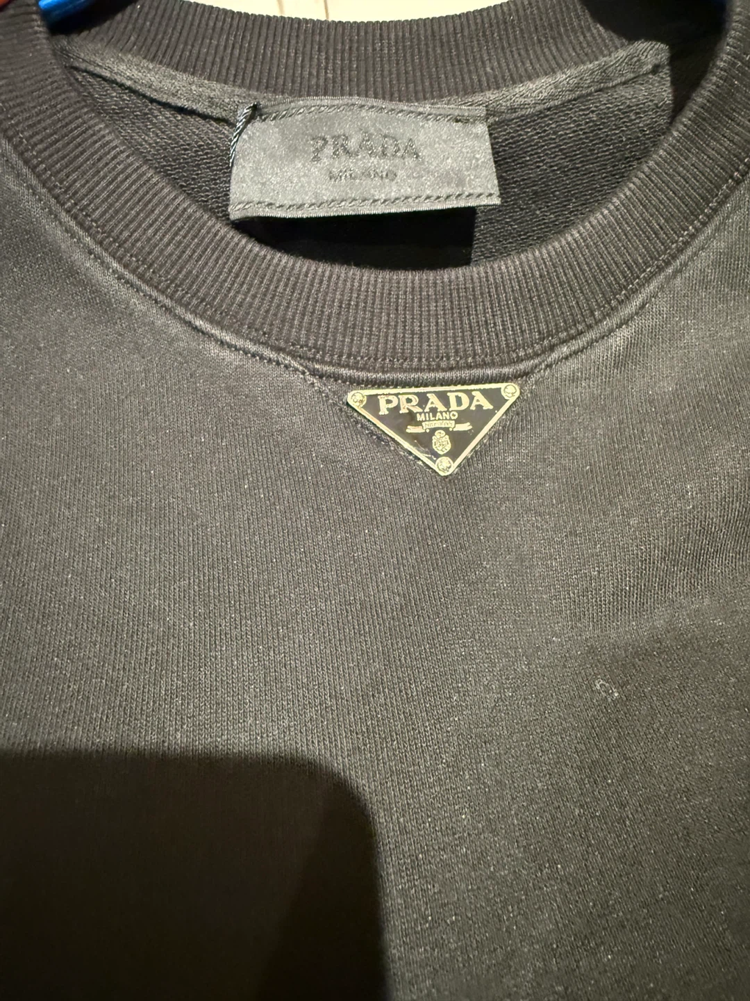 Prada Black Sweatshirt - Size L - photo 3