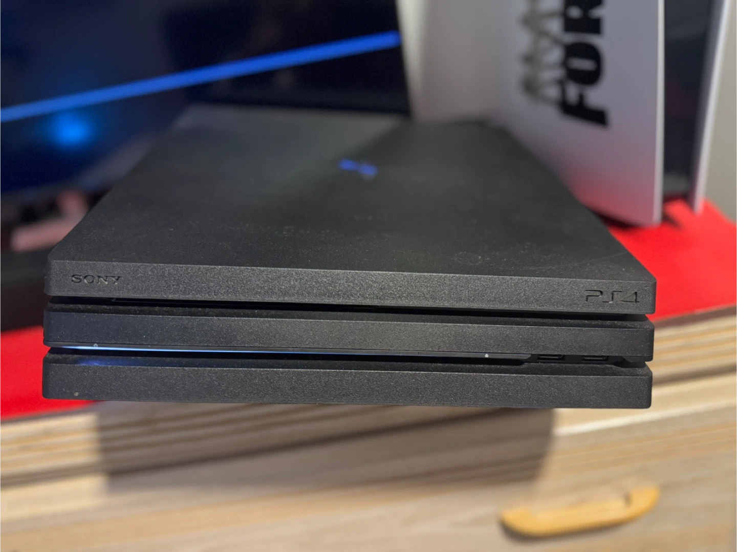 Sony PlayStation 4 Pro 1tb with 2 Controllers - photo 2