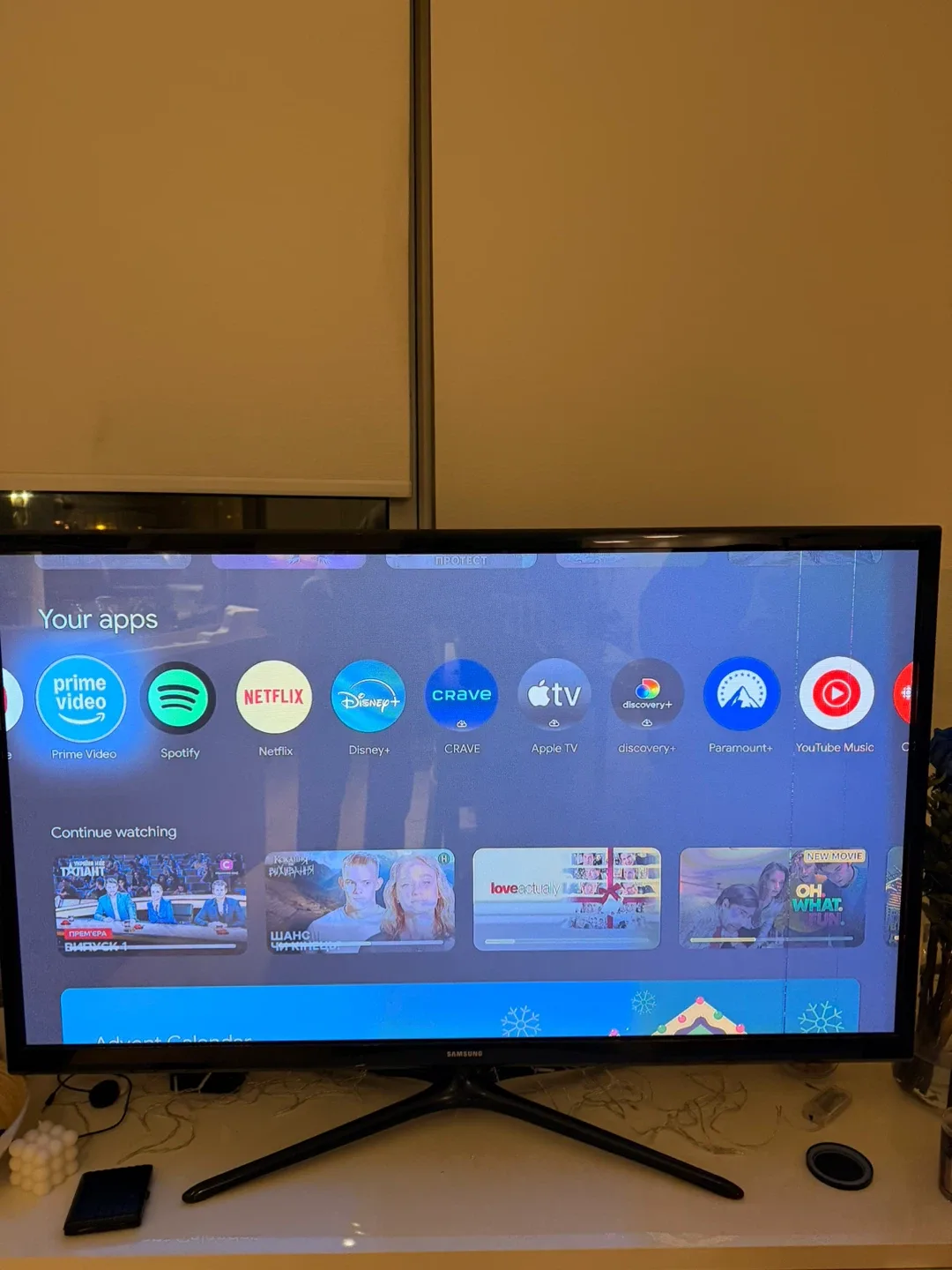 Samsung Smart TV - Streaming Apps