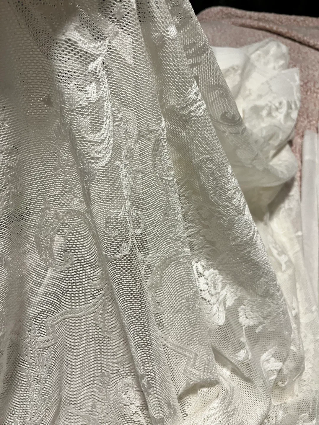 Silk Home Inc. White Sheer Curtain image indicator(3)