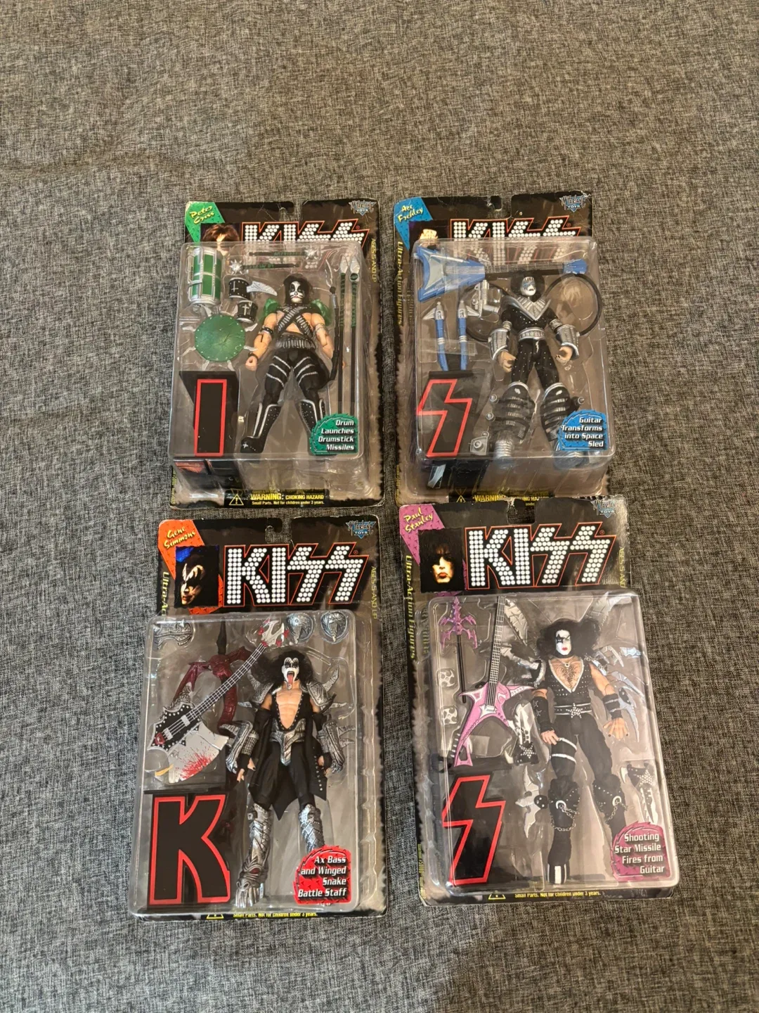 KISS McFarlane Toys Ultra Action Figures - New in Box!