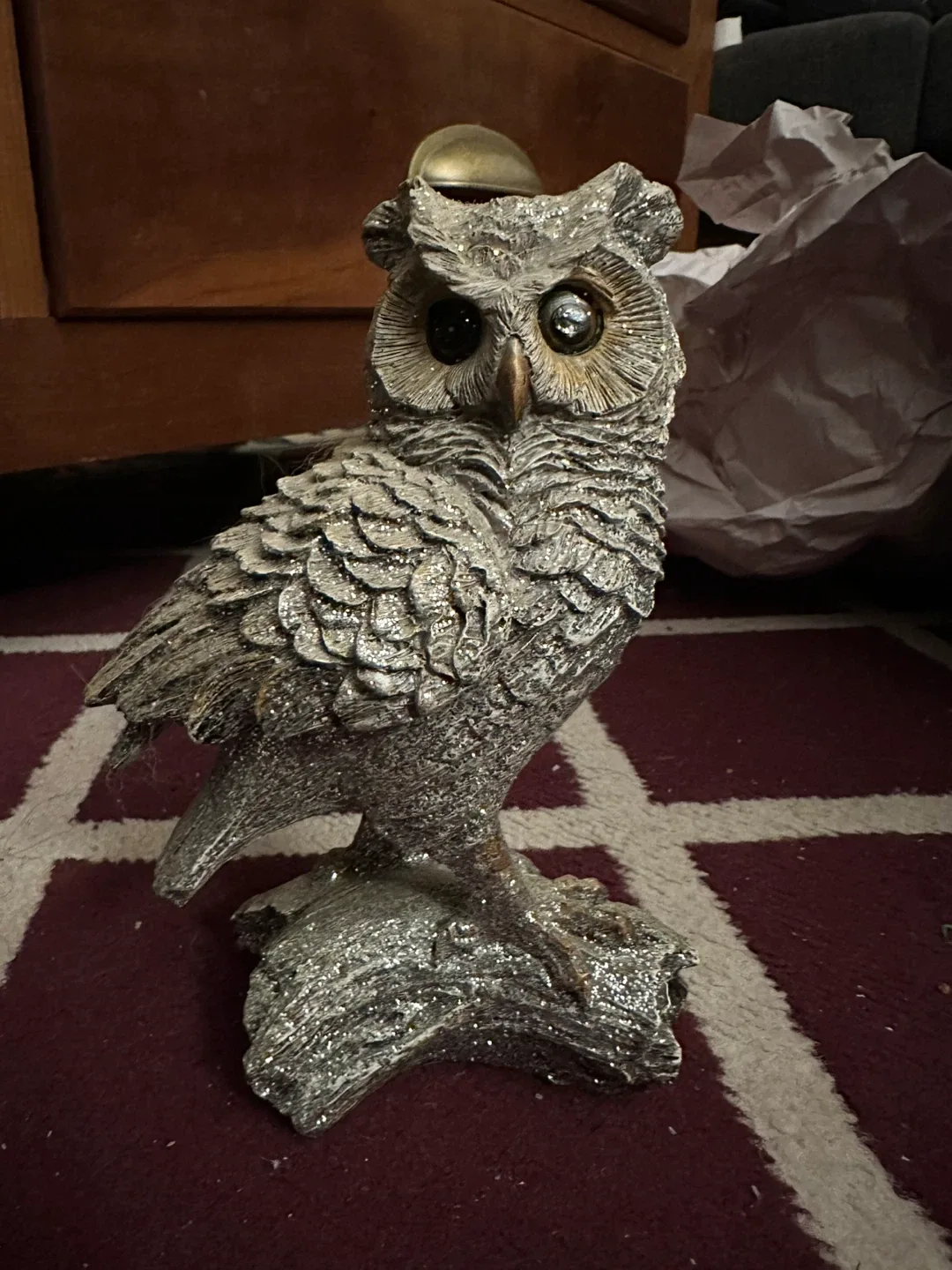 Decorative Owl Figurine