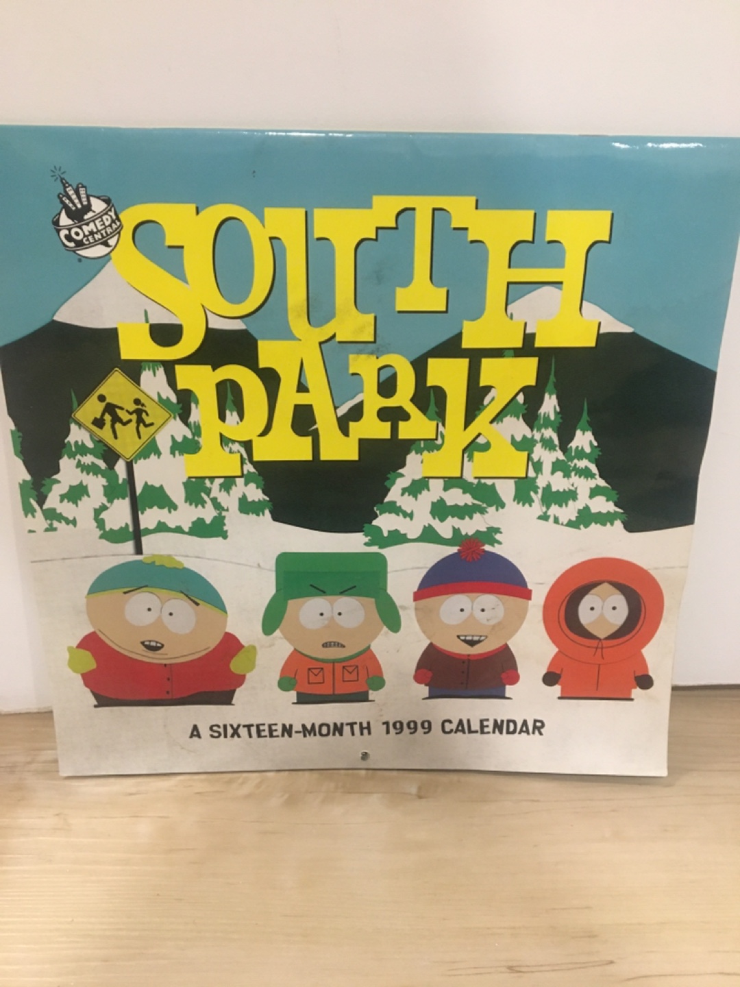 Vintage South Park 1999 Sixteen-Month Calendar