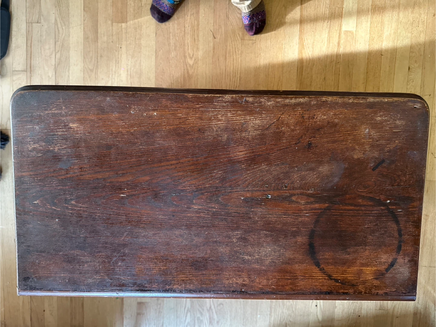 Vintage Wooden 3-Drawer Chest - photo 2