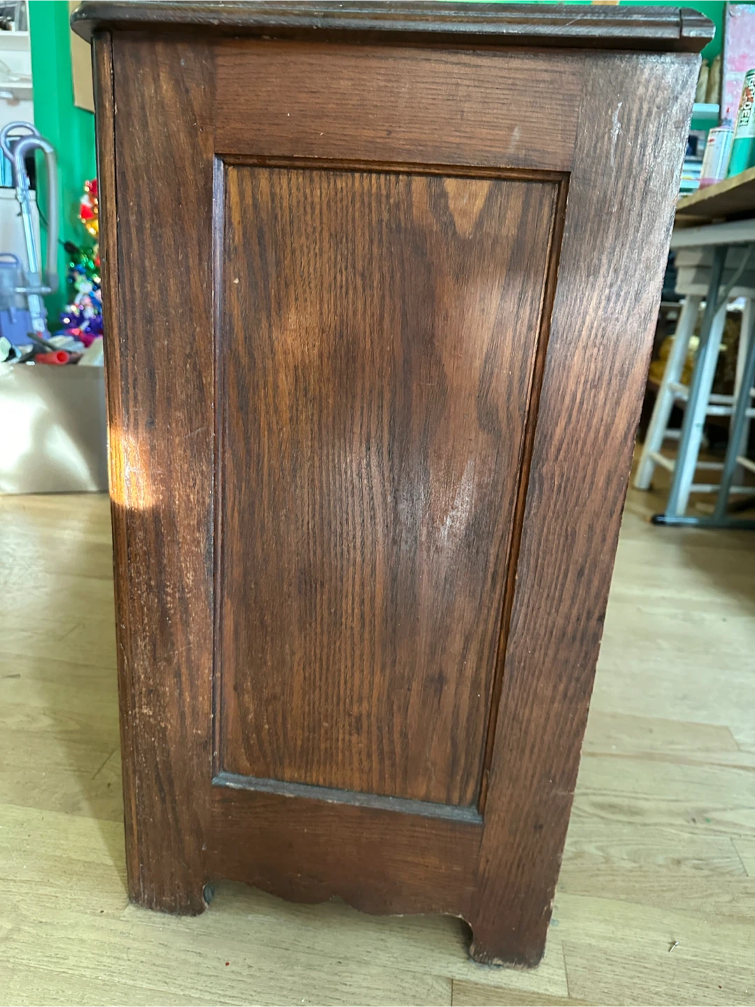 Vintage Wooden 3-Drawer Chest - photo 5