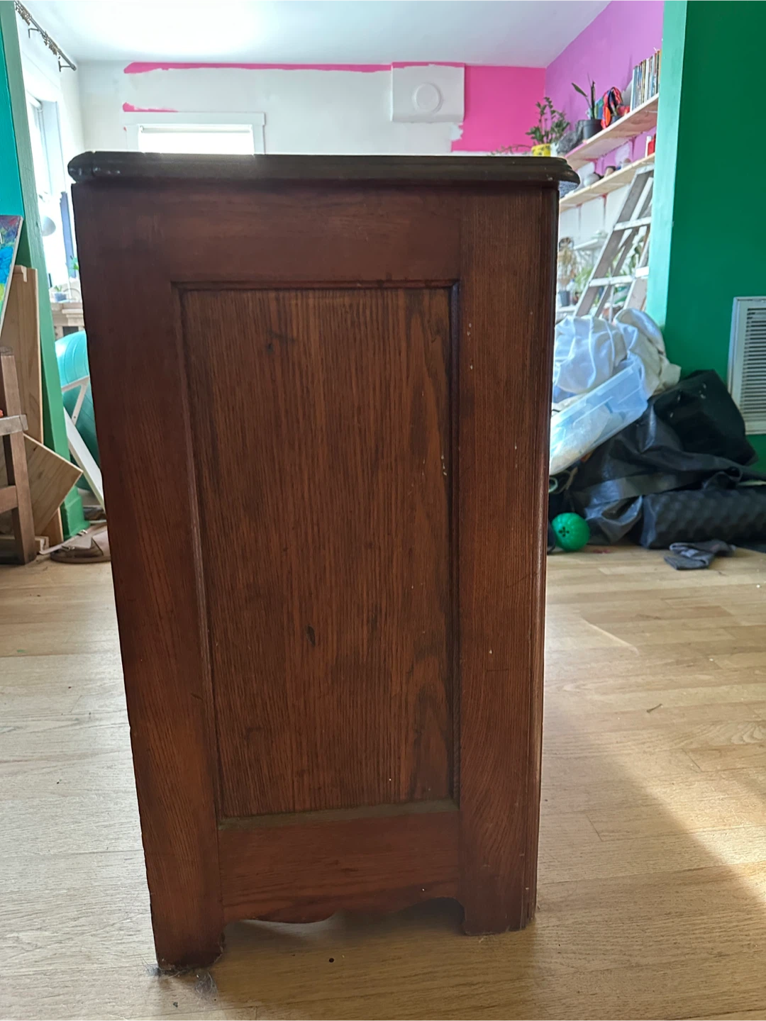 Vintage Wooden 3-Drawer Chest - photo 4