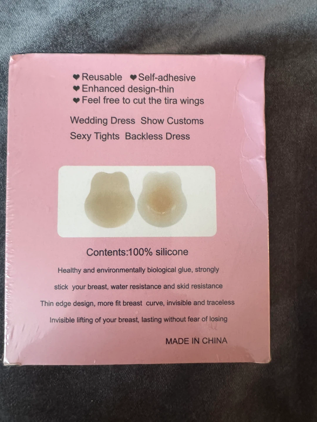 Invisible Push Up Bra - Size M - New - photo 2