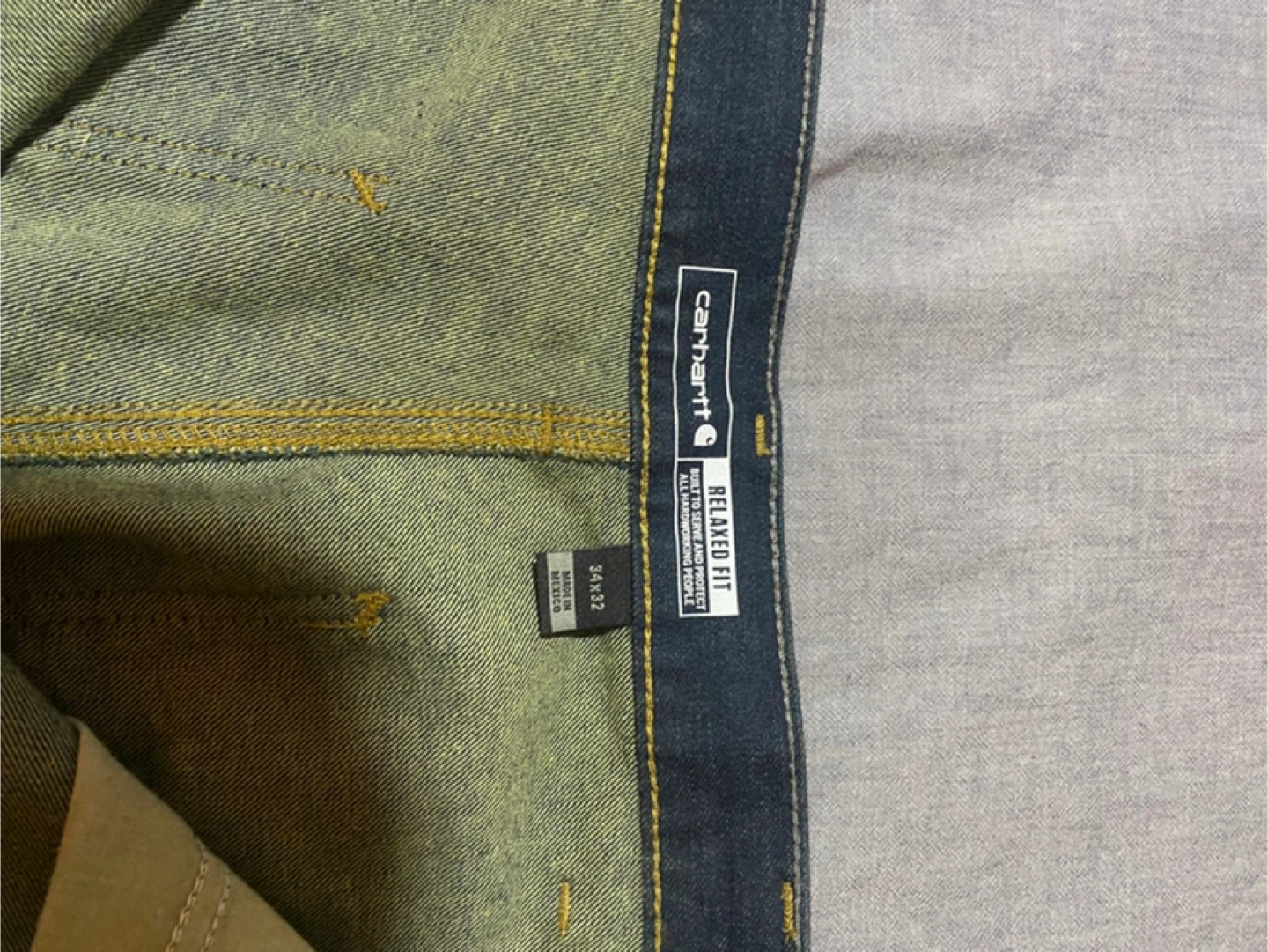 Carhartt Relaxed Fit Carpenter Jeans 34x32 - photo 3
