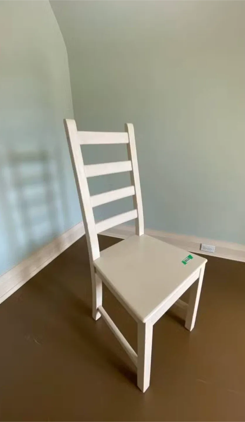 White Wooden Chair