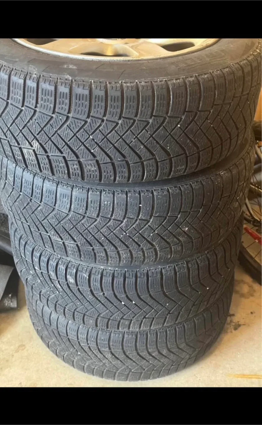 BMW Rims with Pirelli Winter Tires