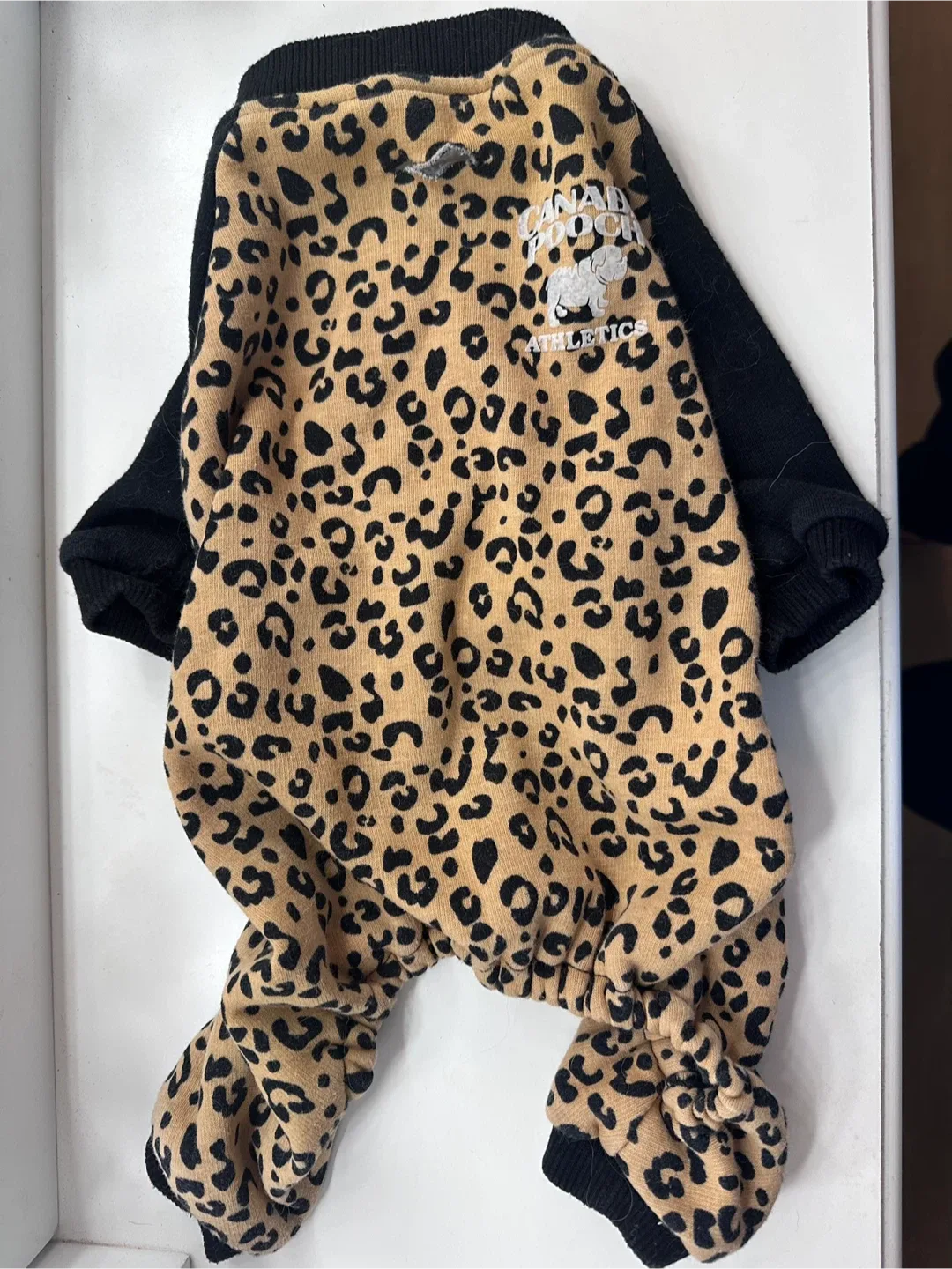 Canadian Pooch Athletics Leopard Dog Onesie