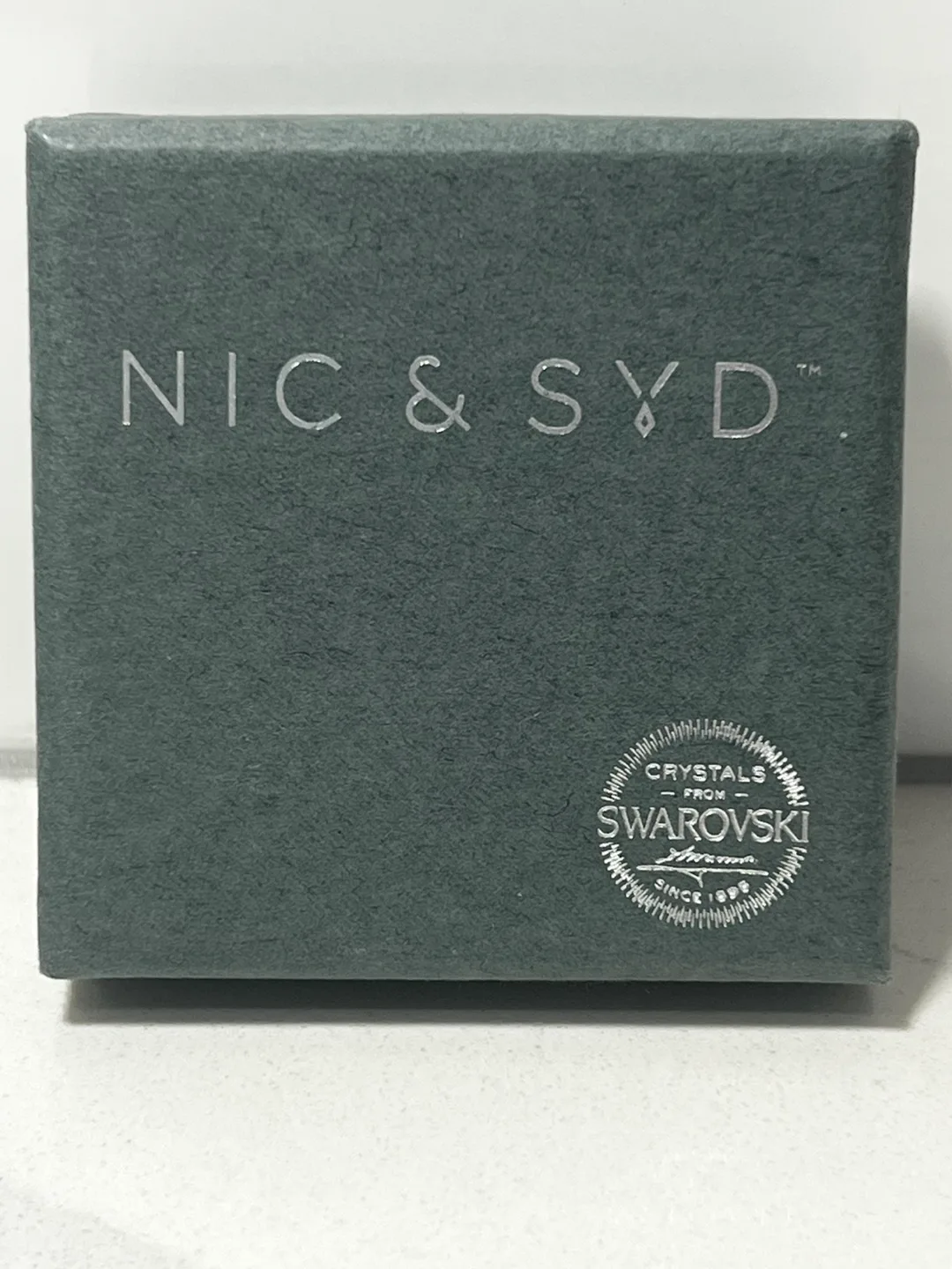 NIC & SYD Swarovski Crystal Circle Earrings - New image indicator(2)