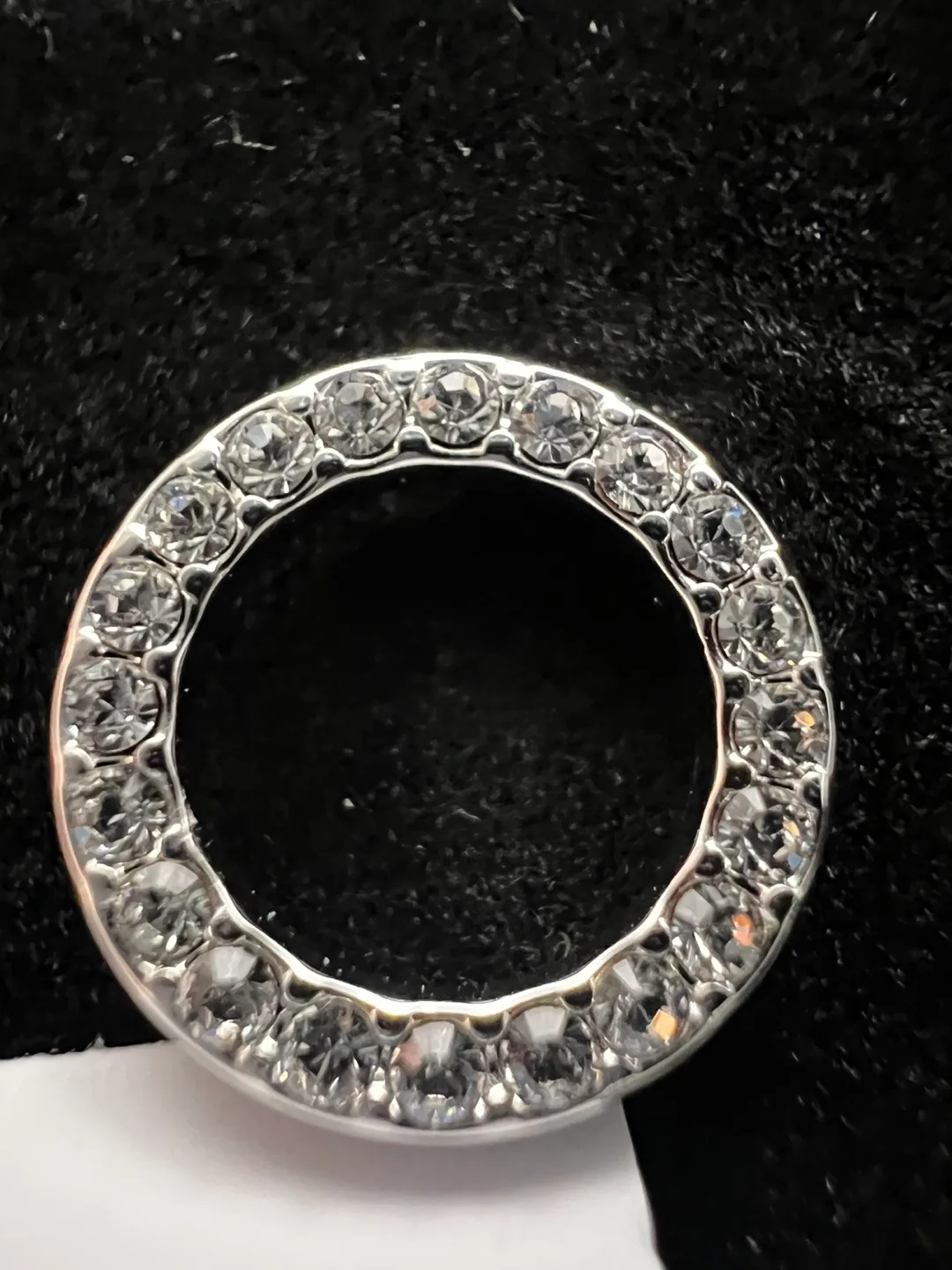 NIC & SYD Swarovski Crystal Circle Earrings - New image indicator(3)