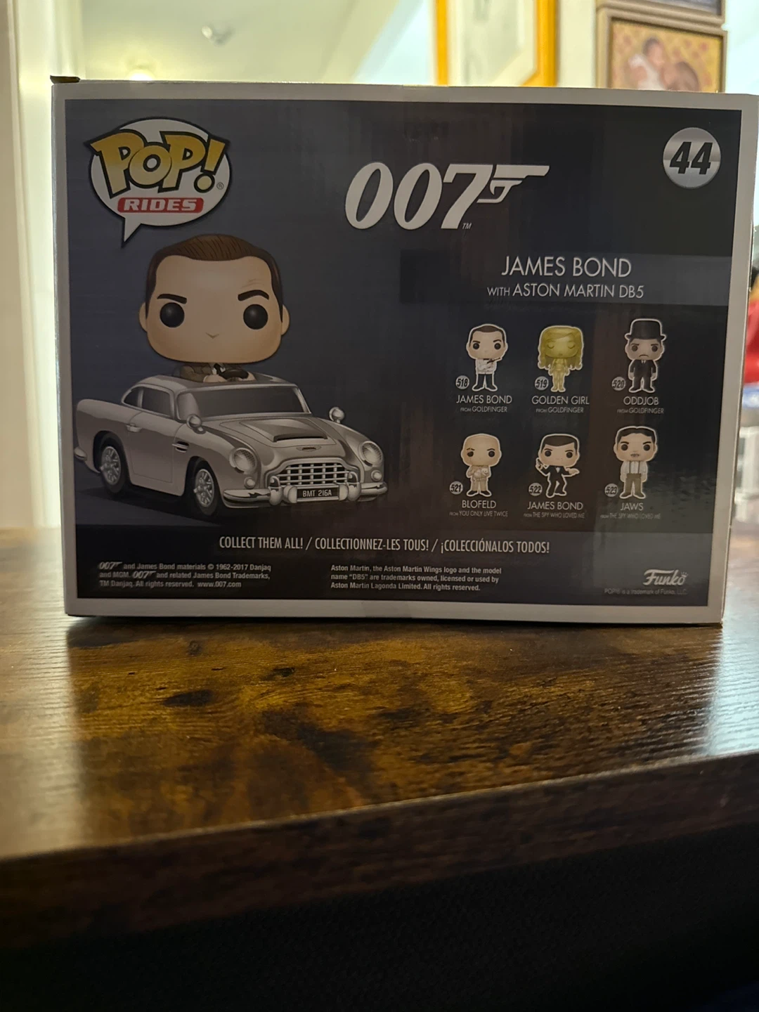 Funko Pop! Rides 007 James Bond Aston Martin DB5 #44 - photo 2