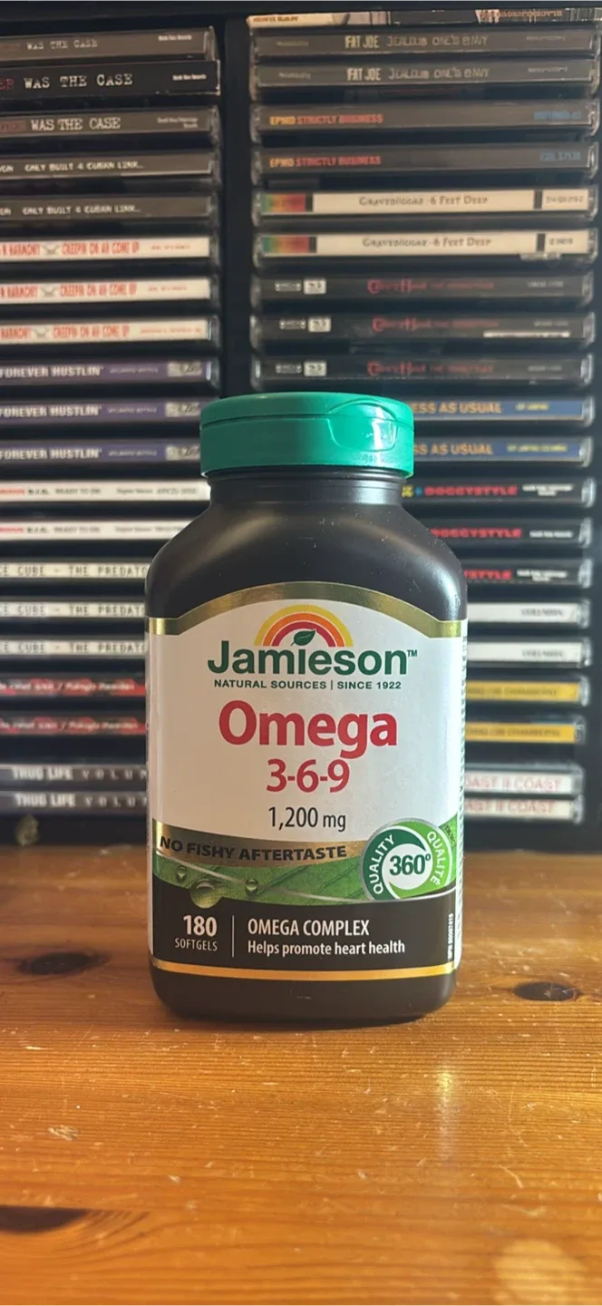 Jamieson Omega 3-6-9, 180 Softgels