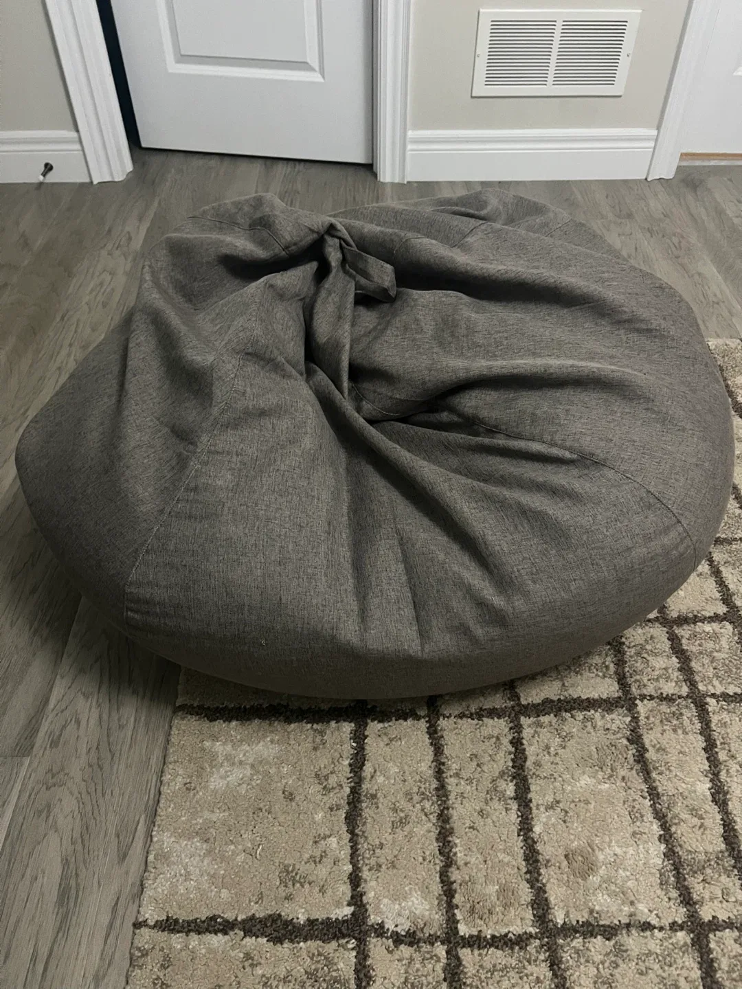 Grey Bean Bag Chair image indicator(2)