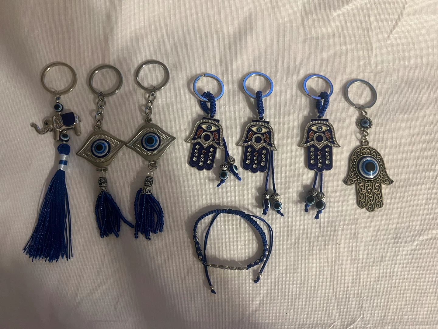 Evil Eye Bracelet & Keychains