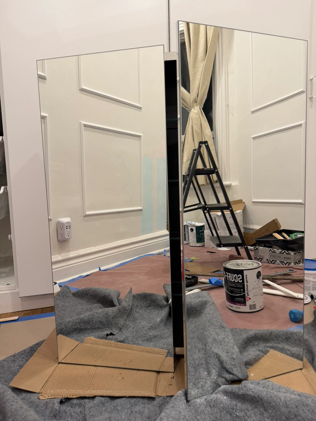 IKEA LETTAN Mirror Cabinet - Like New! - photo 2