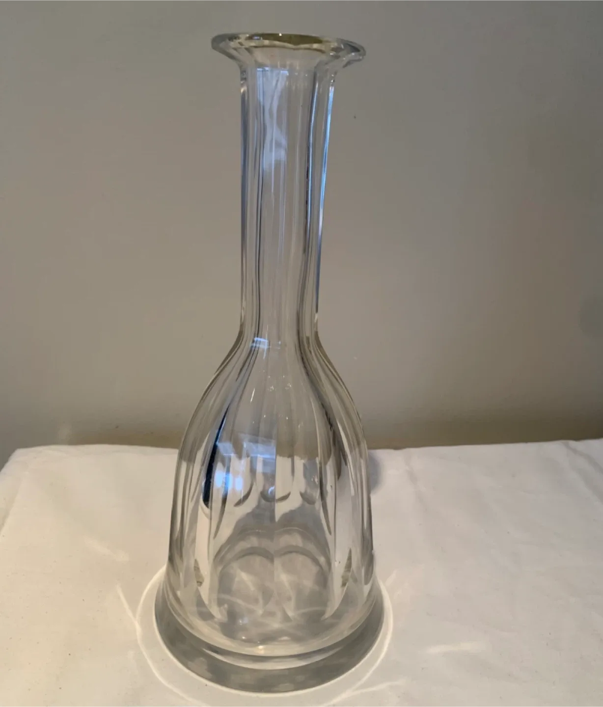 Clear Glass Vase