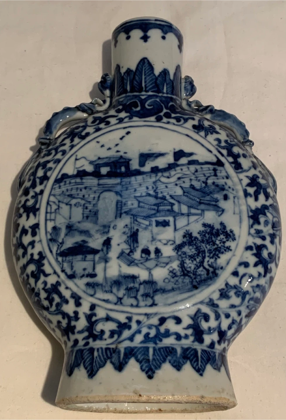 Blue & White Chinese Porcelain Vase - photo 3