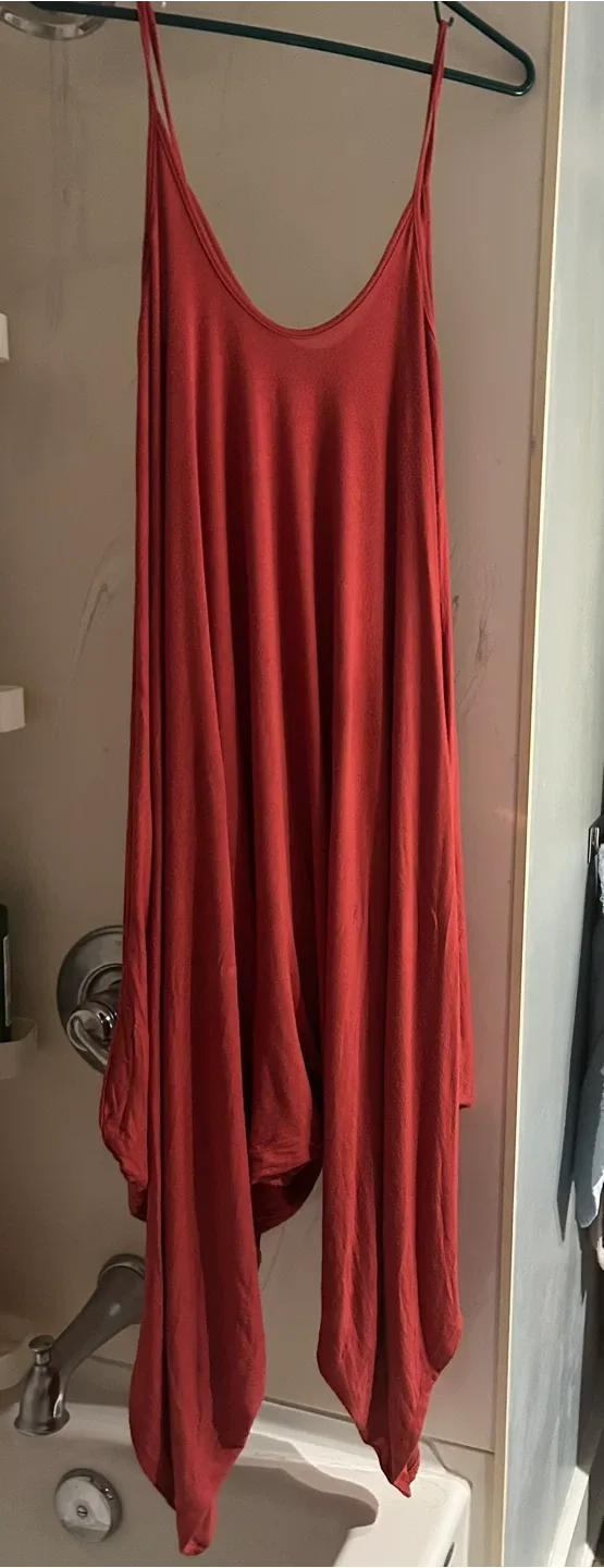 Owcean Red Jumpsuit- Size M