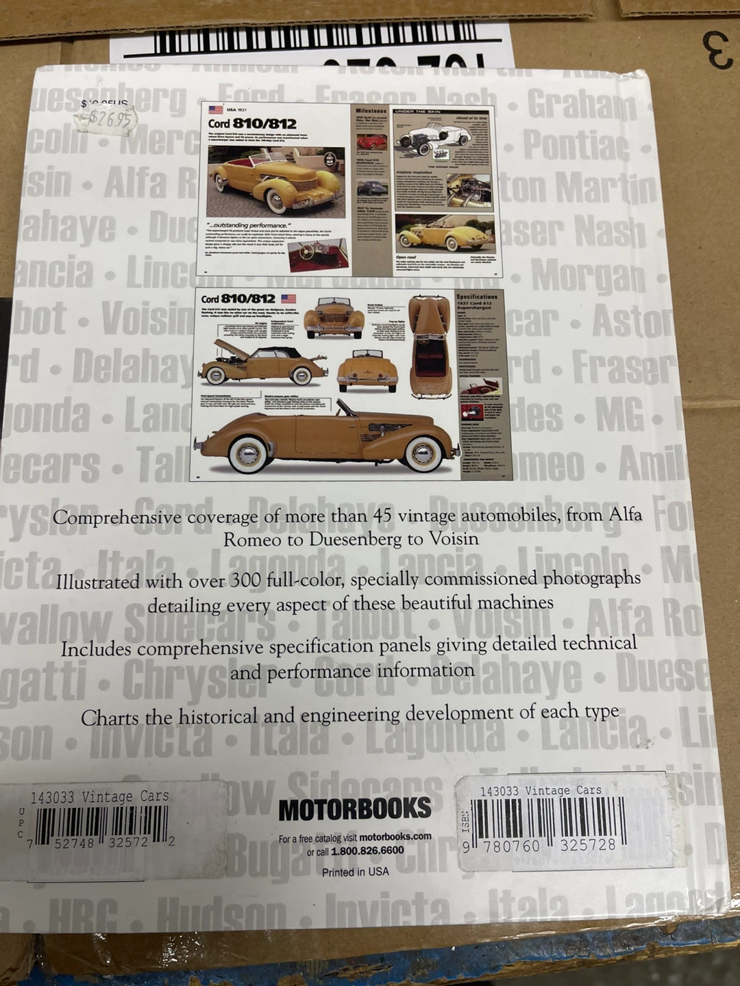 Vintage Cars Book - photo 2